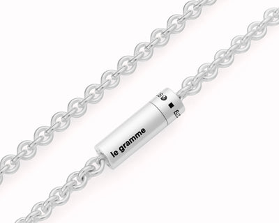 cable necklace on chain 27g